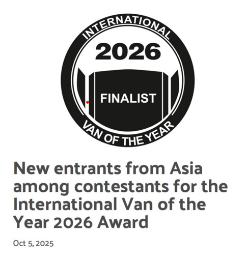 Farizon Van of The Year Award